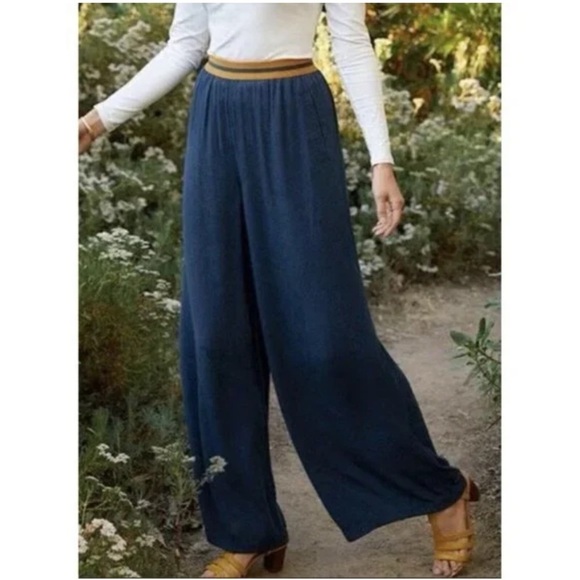 Matilda Jane Pants - Matilda Jane Moments With You Try Something New Navy Pants